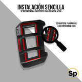 CUBIERTA CARATULA DE LUCES TRASERAS/ NEGRO MATE/ JETOURT2 2024+