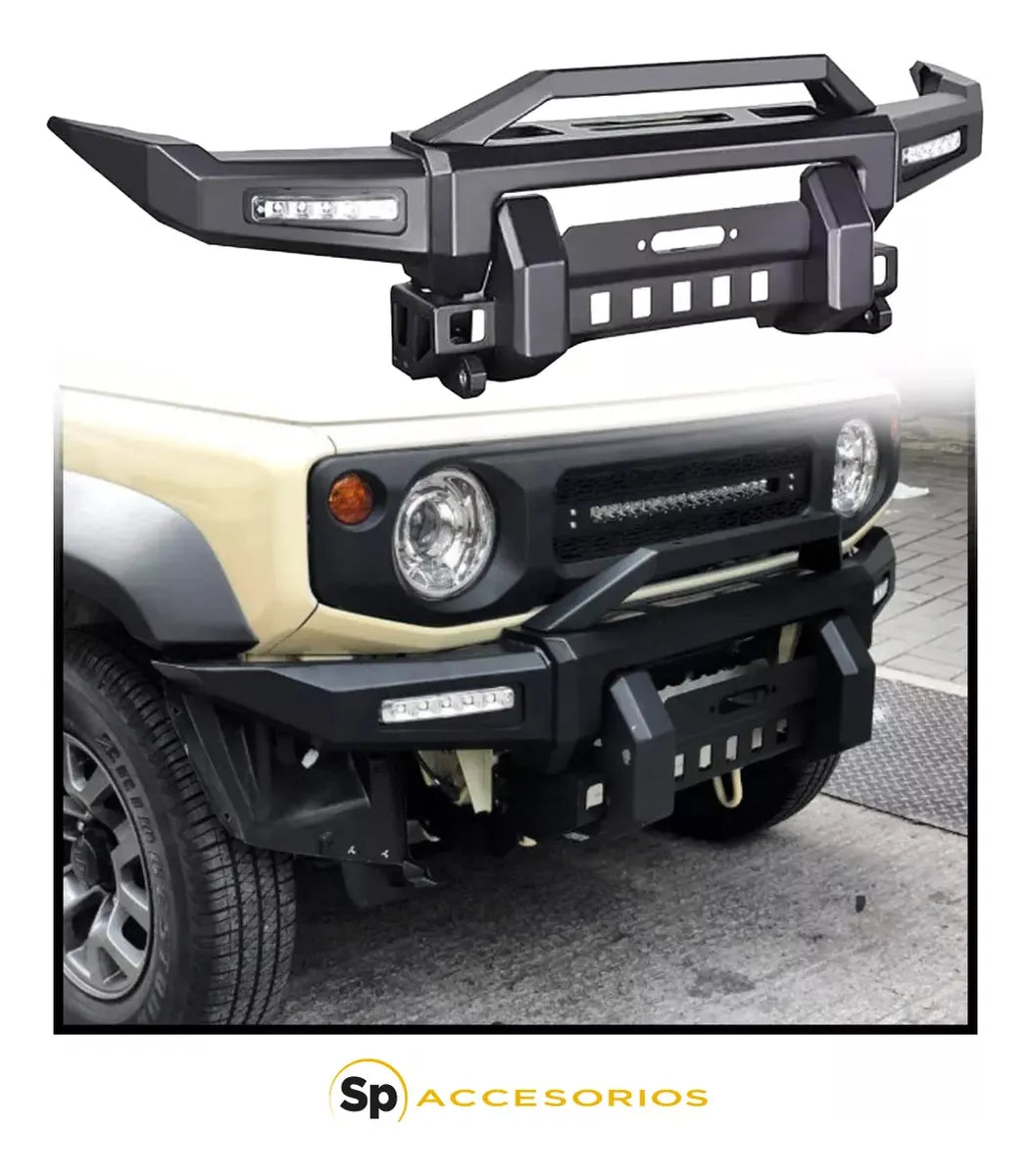 BUMPER DELANTERO CON BASE DE WINCH  TEIX PARA JIMNY 2019