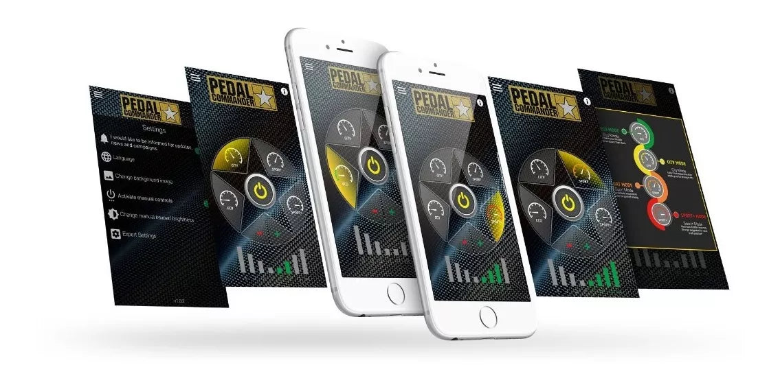 PEDAL COMMANDER DIFERENTES APLICACIÓNES