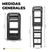 Escaleras laterales para JETOUR T2 2024