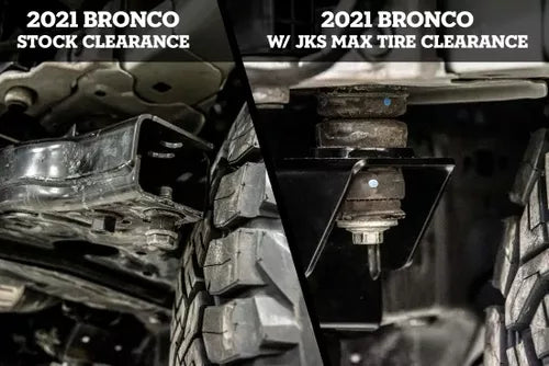 KIT CHASIS PARA INSTALAR LLANTAS GRANDES PARA FORD BRONCO 2021 - 2022