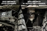 KIT CHASIS PARA INSTALAR LLANTAS GRANDES PARA FORD BRONCO 2021 - 2022