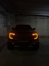 MODULO CHIP PARA FAROS PRINCIPALES FORD RANGER RAPTOR 23/2026 DE BLANCO DRL A AMBAR