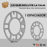 Espaciador Universal 5mm 4/5x100x108x110x112x114.3x120