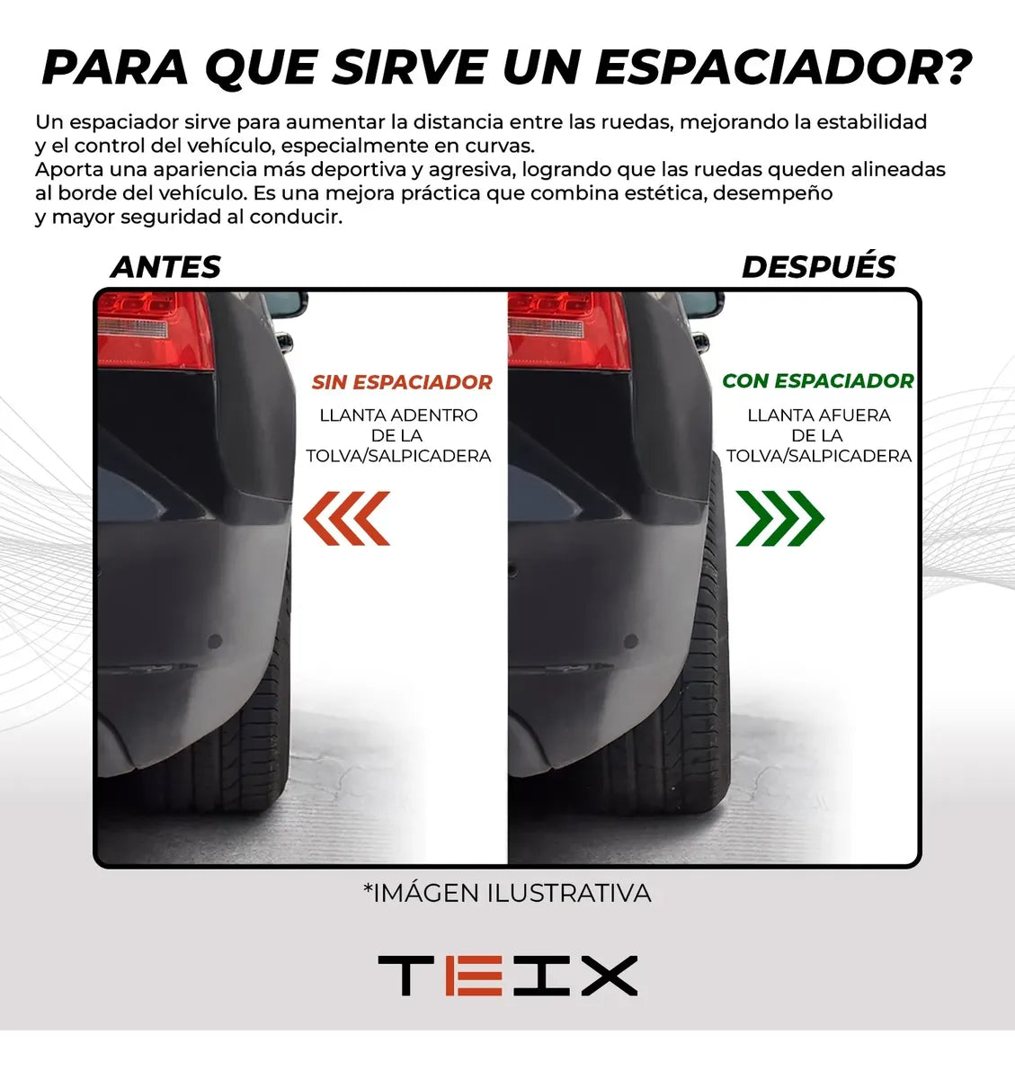 Kit Espaciadores Bora 00-05 15mm