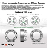 Kit Espaciadores Bora 00-05 15mm