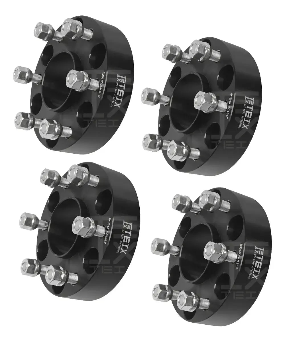 Kit Espaciadores Chevrolet S10 Max 1.5 PLG 6/130 Llanta Cb74