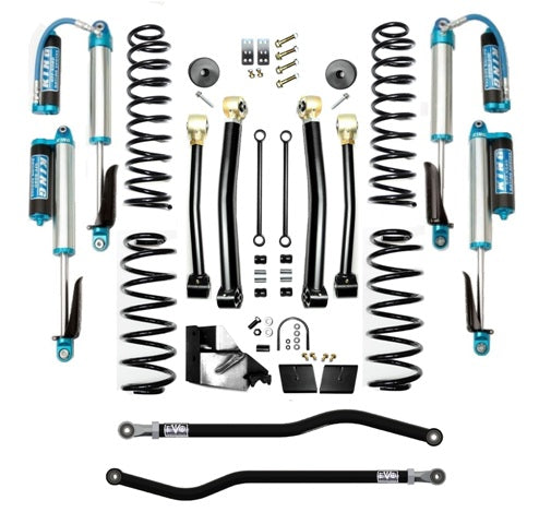 Kit de elevación EVO de 4.5'' para Jeep Wrangler JL/JLU Sistema Enforcer/Amortiguadores King 2.0 Barras estabilizadoras