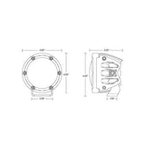Faros Redondos Rigid 360 Series RGB de 4" Drive (par)