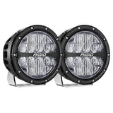 Faro Redondo Rigid 360 Series RGB de 6" Drive (par)