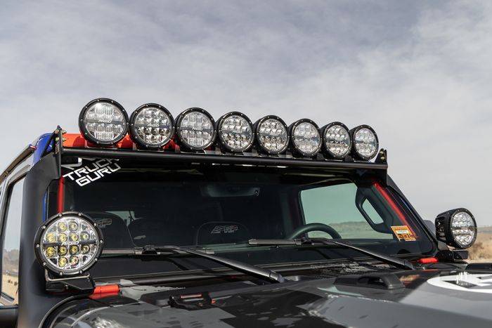 Faro Redondo Rigid 360 Series RGB de 6" Drive (par)
