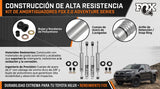 Kit de elevacion Suspension FOX ADVENTURE 1-3" De elevacion Para Toyota Hilux 2016 al 2026