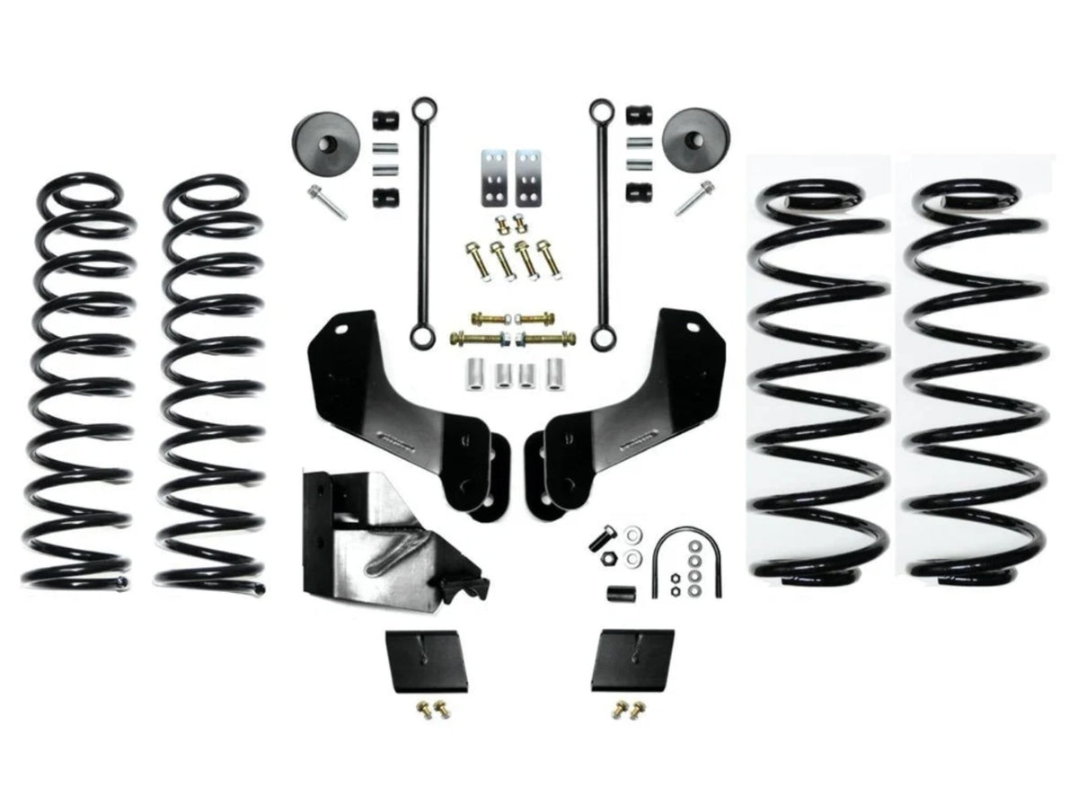 Kit de elevación EVO de 4.5'' para Jeep Wrangler JL/JLU Sistema Enforcer/Amortiguadores King 2.0 Barras estabilizadoras
