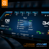 Pantalla Dashboard Digital Carobotor JEEP WRANGLER JL-JT 4XE LHD 2018-2023/ 2025 Naranja