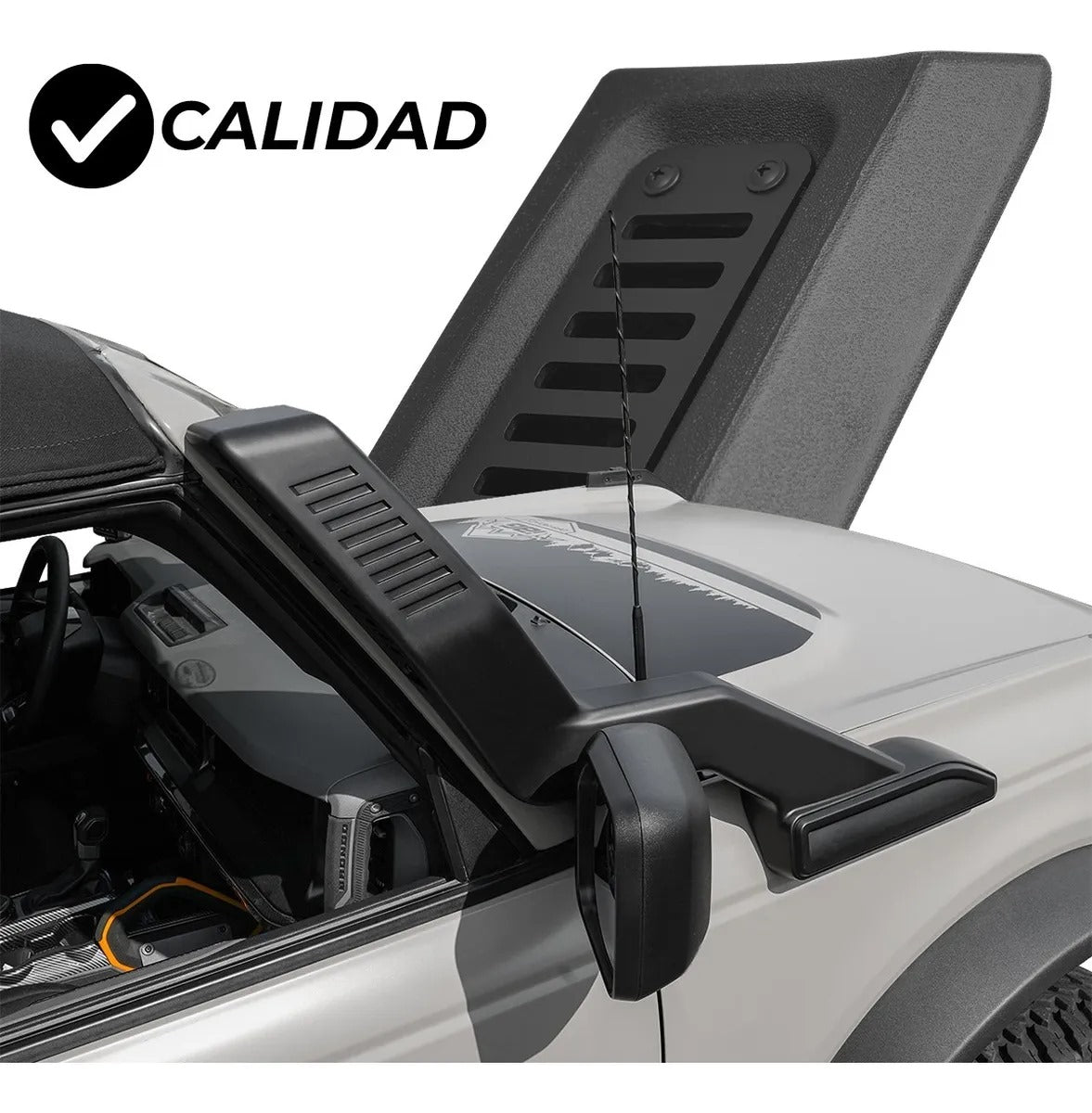 Snorkel De Alto Filtrado De Aire Para Ford Bronco 2021-2024 Badlands Sasquach