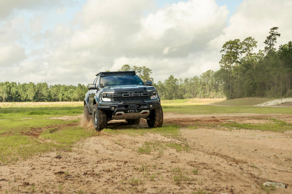 PARACHOQUES DELANTERO DE ALUMINIO RIVAL/ FORD RANGER RAPTOR/ INCLUYE LED RIVAL