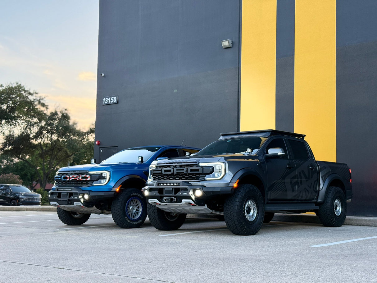 PARACHOQUES DELANTERO DE ALUMINIO RIVAL/ FORD RANGER RAPTOR/ INCLUYE LED RIVAL