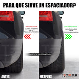 Kit Adaptadores TEIX 20mm Jetta 1997 A4 A A7 Rin Nuevo