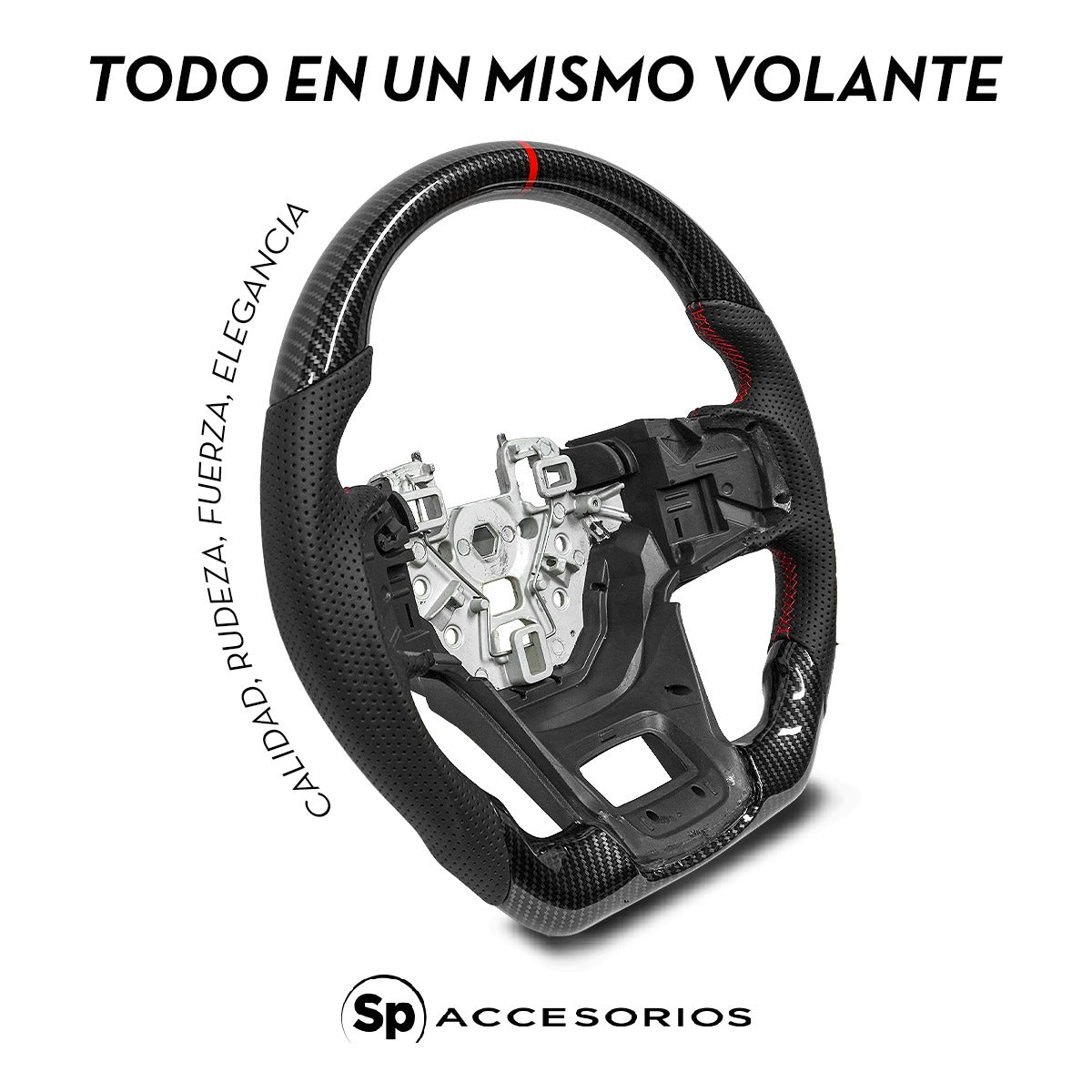 Volante fibra de carbono FORD BRONCO | BRONCO RAPTOR 2021-2025