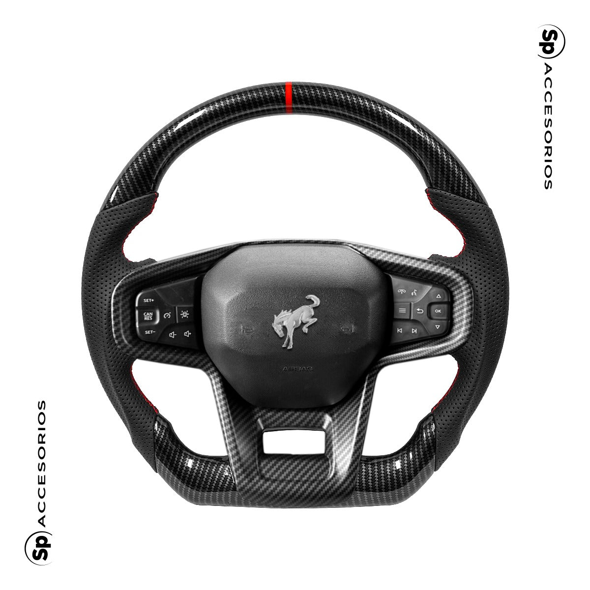 Volante fibra de carbono FORD BRONCO | BRONCO RAPTOR 2021-2025