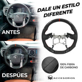 Volante Fibra de Carbono Rojo Tacoma 2016-2022