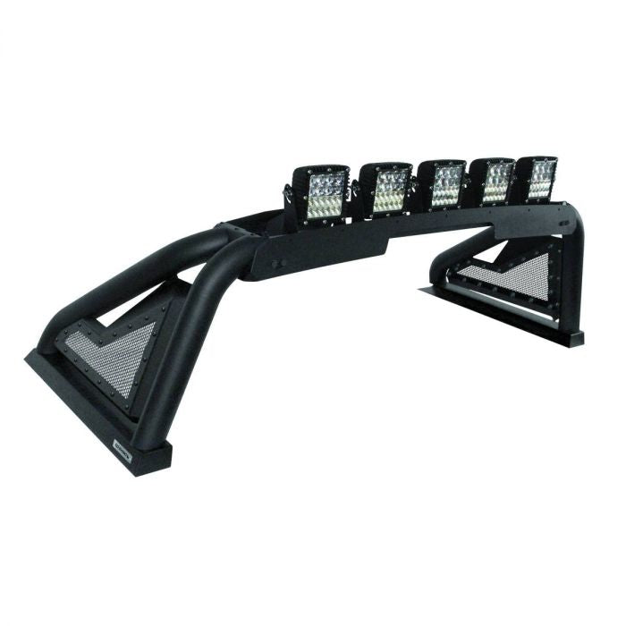 SPORT BAR 2.0 NEGRO PARA NP300, HILUX, RANGER, FRISON T6, FRISON T8, LANDTREK Y S10