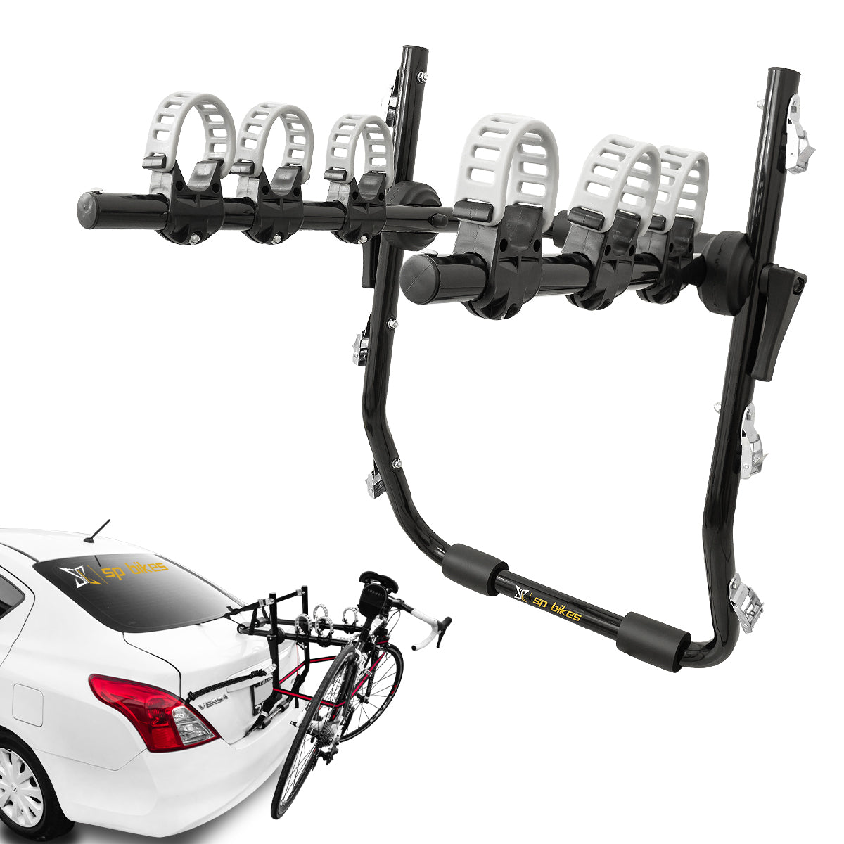 Rack Porta Bicicletas Para Auto Universal Para 3 Bicis