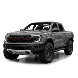 STICKER PARA FORD RANGER RAPTOR 2025+ NEGRO CON ROJO