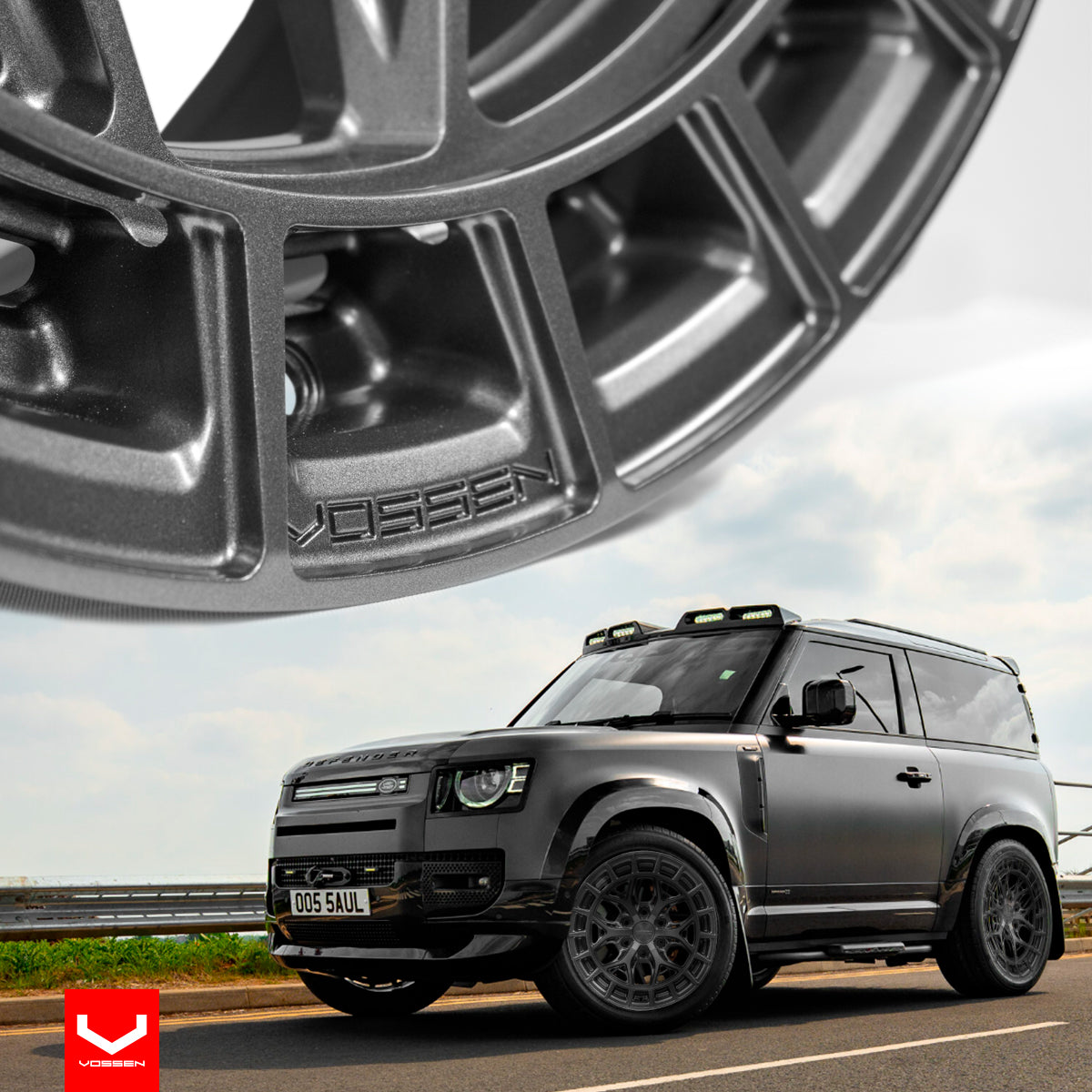 RIN VOSSEN 17X9 6X139.7 CB106.1 ET0 HFX-1 MATTE GUNMETAL