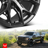 RIN VOSSEN 17X9 6X139.7 CB106.1 ET0 HF6-4 SATIN BLACK