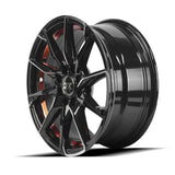 RINES BX7 FW1 15 4X100X108/ ET 35/ CB 73.1/ UNDERCUT RED