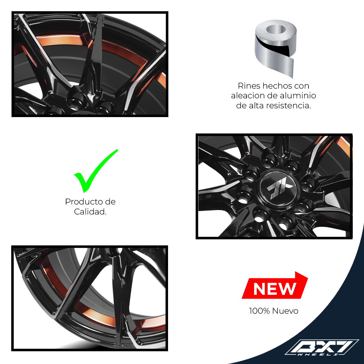 RINES BX7 FW1 15 4X100X108/ ET 35/ CB 73.1/ UNDERCUT RED