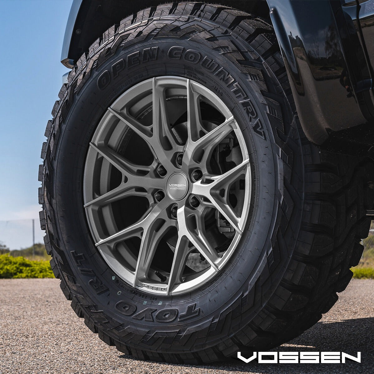 RINES VOSSEN 17X9 6X139.7 CB 106.1 ET-0 HF64 MATTE GUNMETAL