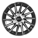 RINES BX7 FW3 13 4X100X114.3/ ET28/ CB 73.1/ BLACK POLISH FACE & LIP