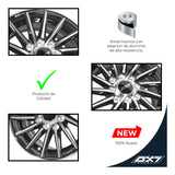 RINES BX7 FW3 13 4X100X114.3/ ET28/ CB 73.1/ BLACK POLISH FACE & LIP