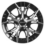 RINES BX7 FW0 13 4X100/ ET 35/ CB 73.1/ BLACK POLISH FACE