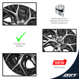 RINES BX7 FW0 13 4X100/ ET 35/ CB 73.1/ BLACK POLISH FACE