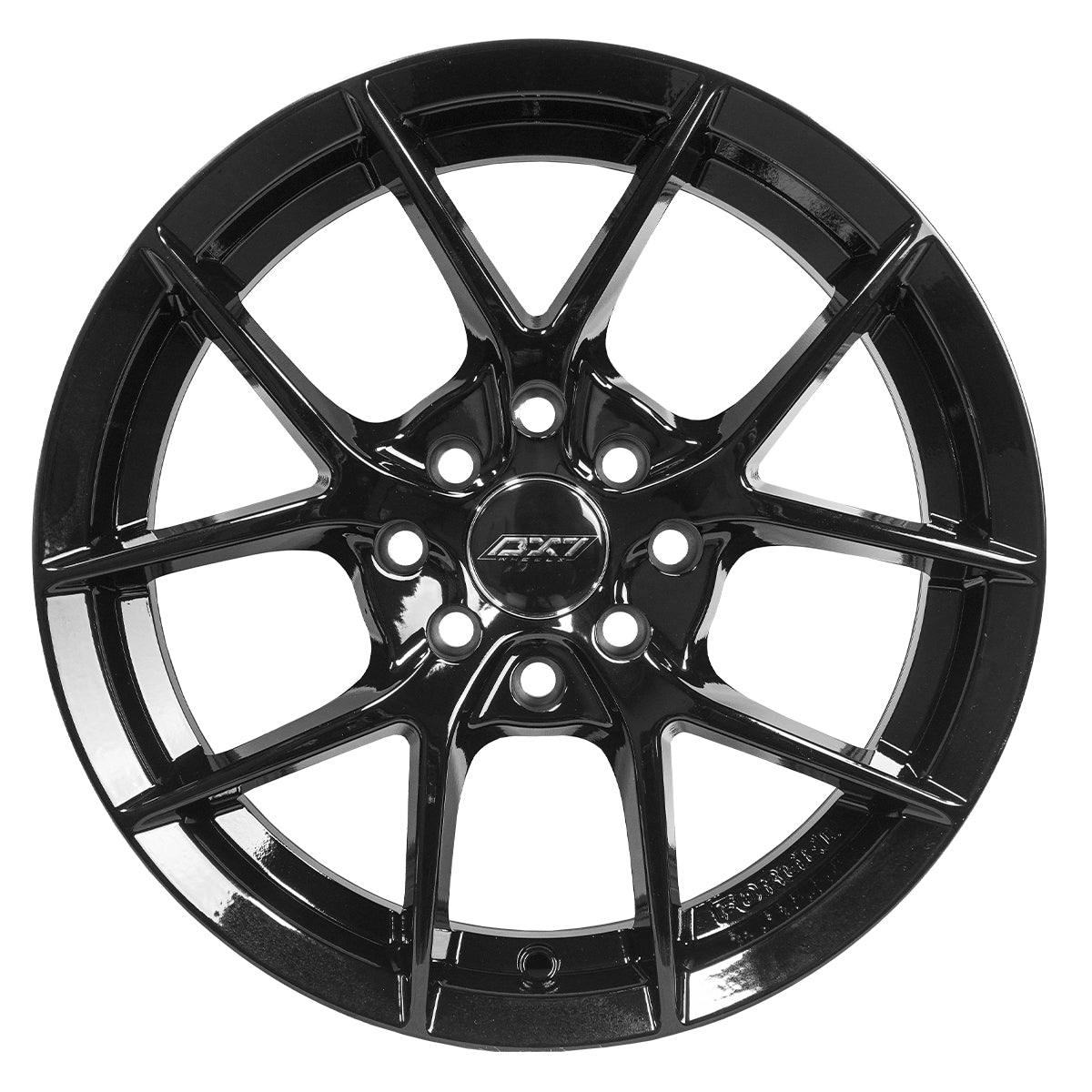 RINES BX7 FW0 15 4X100/114.3 / ET 35/ CB 73.1/ NEGRO-GLOSS BLACK