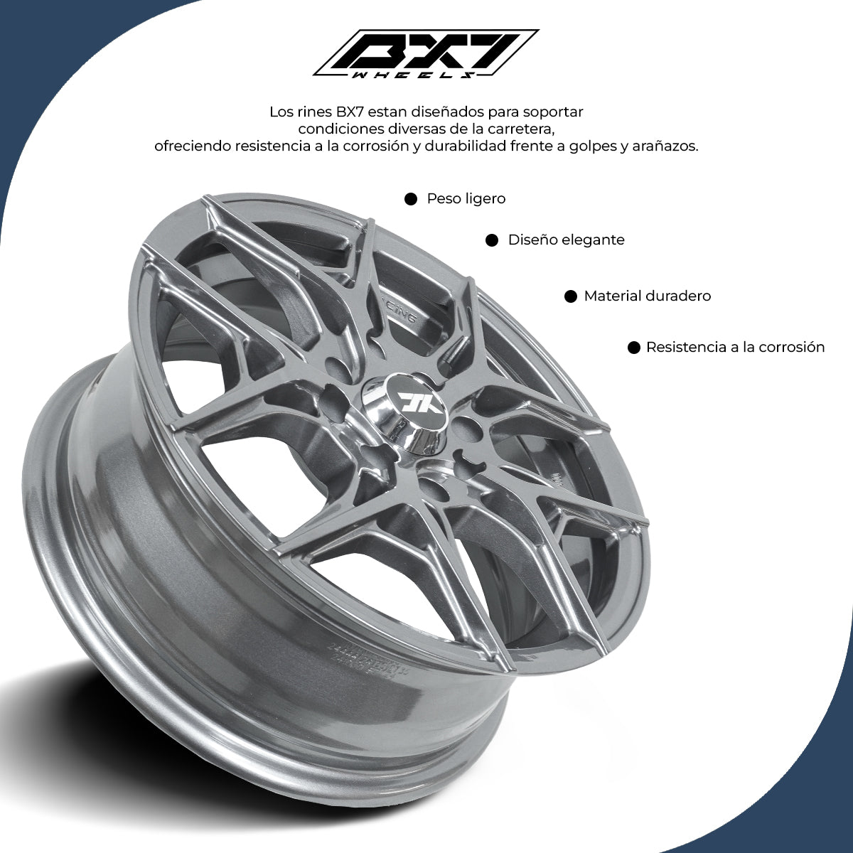 RINES BX7 FW1 14 4X100/114.3 ET 35/ CB 73.1/ GREY