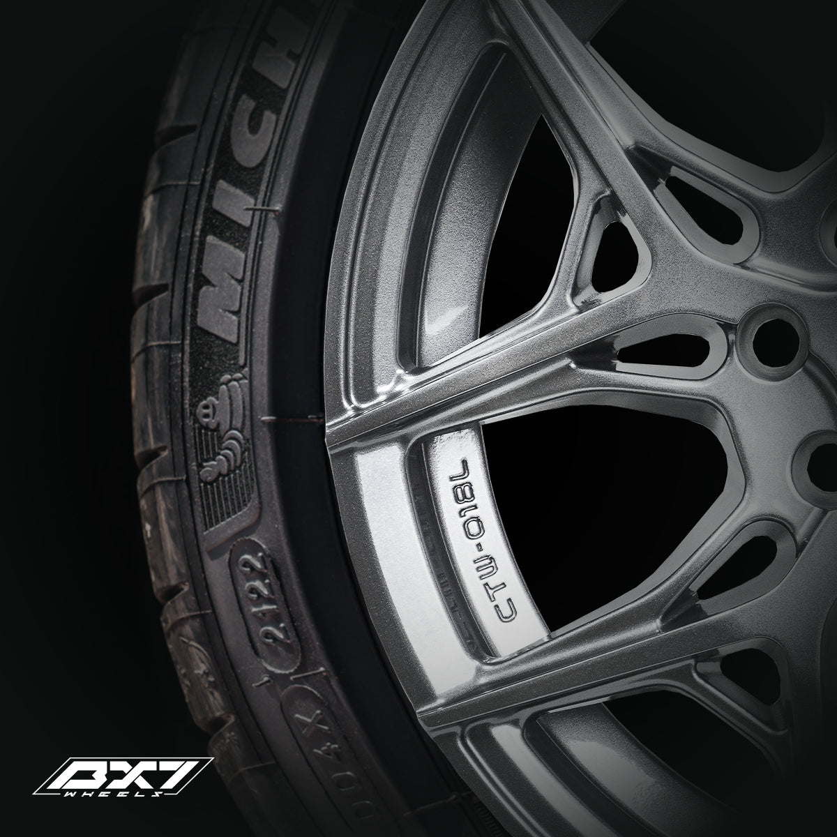 RINES BX7 FW1 14 4X100/114.3 ET 35/ CB 73.1/ GREY