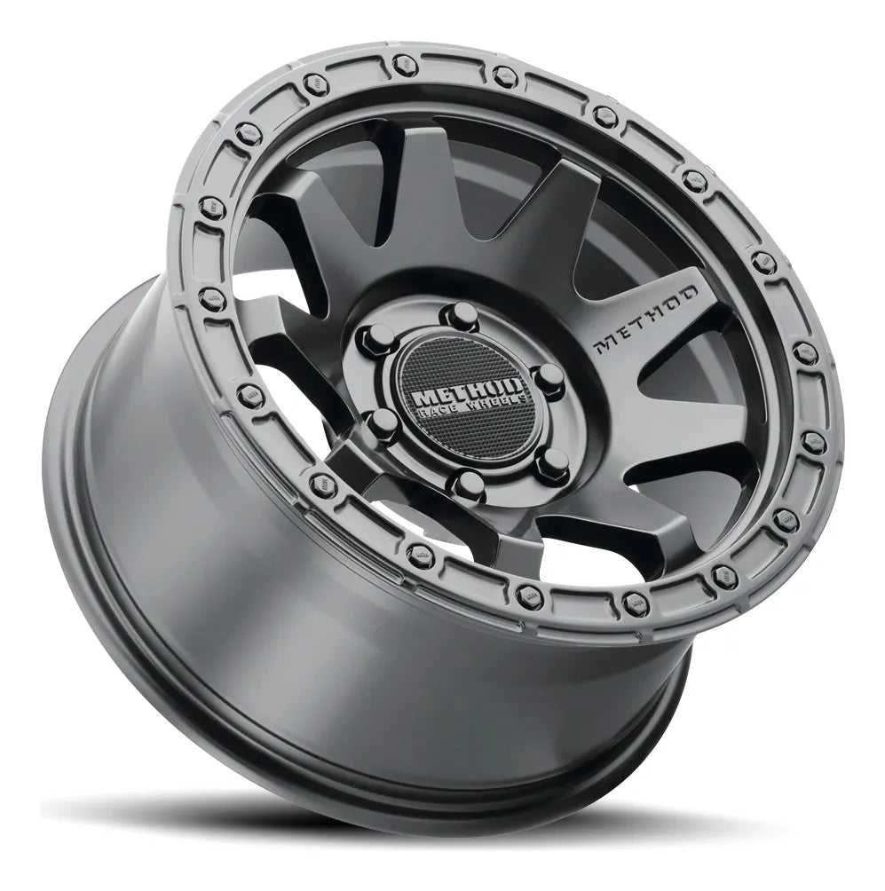 Rin Method Mr317 17x9 Matte Black Grand Cherokee 99-actual