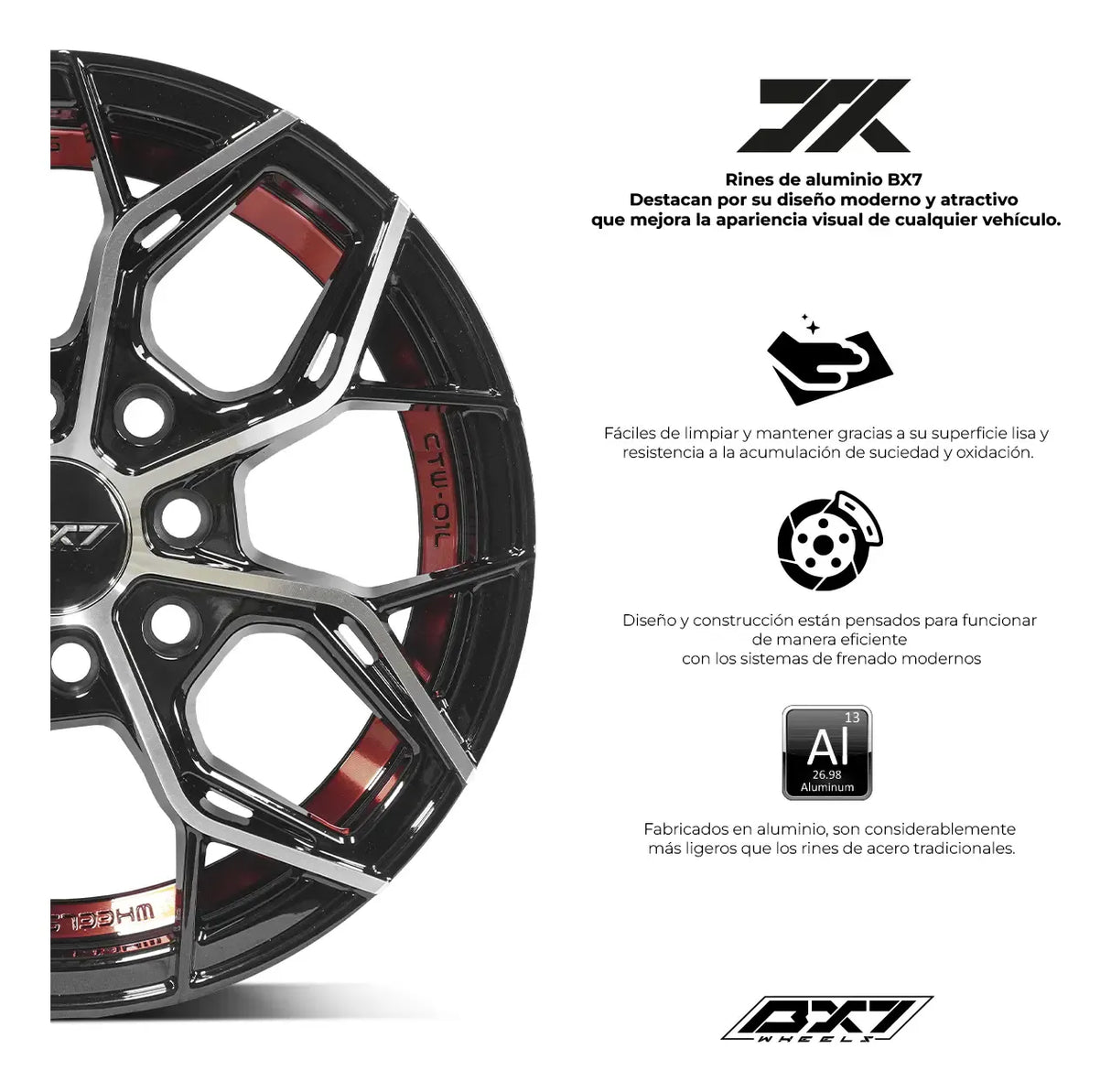 Rin 13 Deportivo Aluminio 4/100 Saxo March Spark Gol Chevy