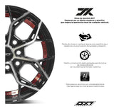 Rin 13 Deportivo Aluminio 4/100 Saxo March Spark Gol Chevy