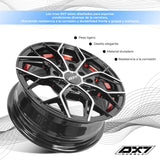 Rines Deportivos 13 Ms Tsuru Spark Chevy Golf 4/100