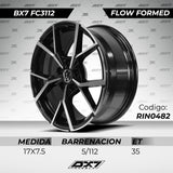 RIN BX7 FC3 17 5X112/ ET 35/ CB 57.1/ MB