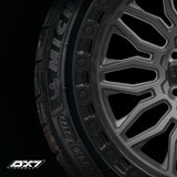 RIN BX7 FC9 17 6X139.7/ ET 0/ CB 110/ GUN METAL/COATED MATTE BLACK