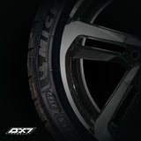 RIN BX7 FW8 17 5X114.3/ ET 35/ CB 64.1/ NEGRO/BLACK MACHINED FACE