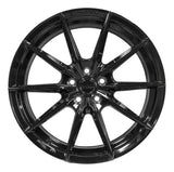 Rin Bx7 Wf 17x7.5 Negro Seat Toledo 1999-2004 5/100