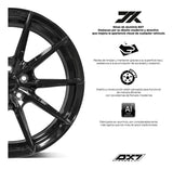 Rin Bx7 Wf 17x7.5 Negro Seat Toledo 1999-2004 5/100