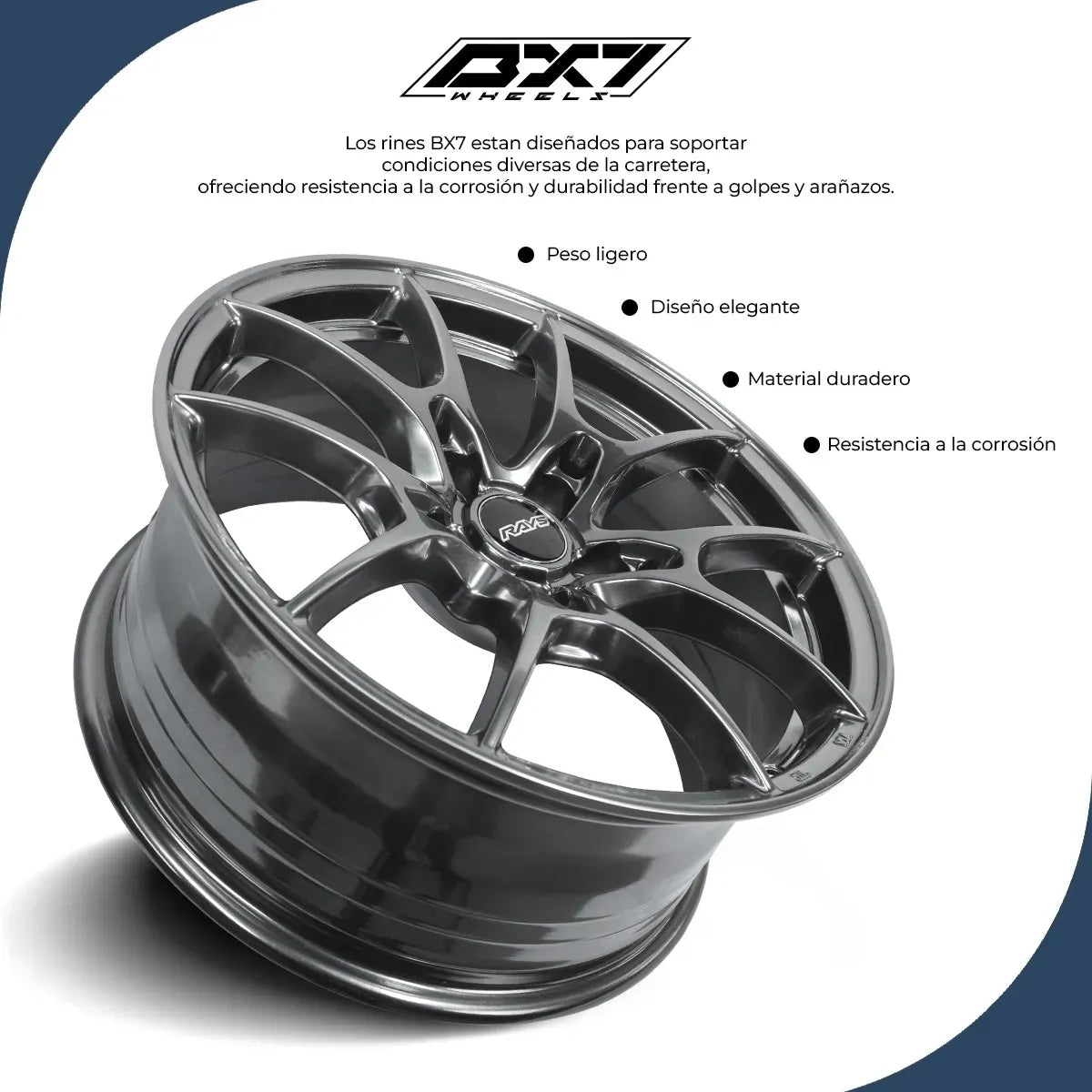Rin Bx7 17x7.5 5/112 Et35 Negro/matte Black